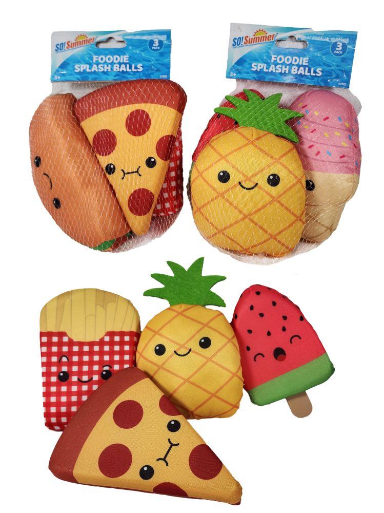 12 Wholesale 5.5 inch 3 Pc Foodie Water Bomb image