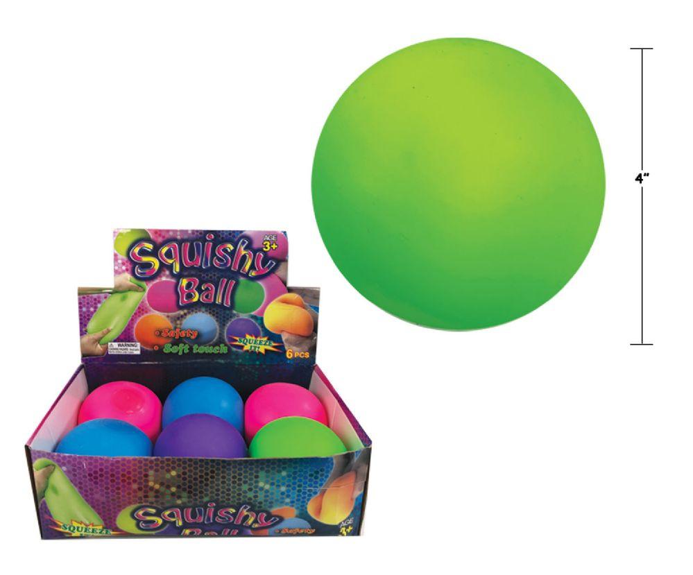 12 Wholesale 4 inch Jumbo Squishy Ball image