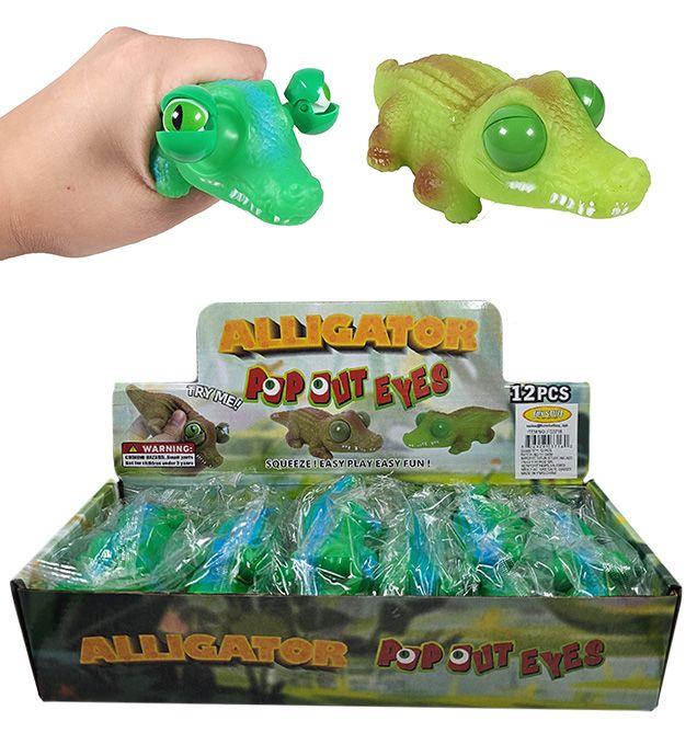12 Wholesale Popping Eyes Alligator image