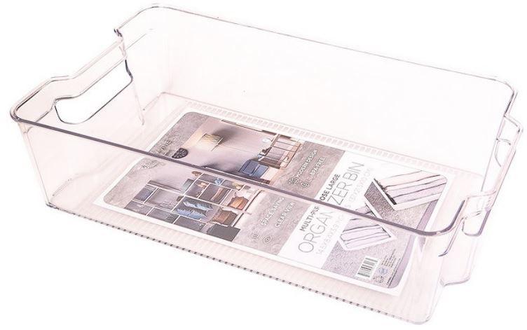 12 Wholesale Clear Plastic Storage Bin Large image