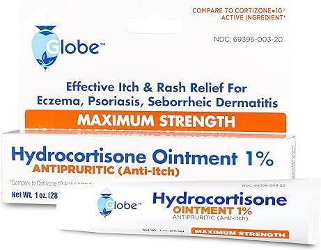 144 Wholesale Globe Hydrocortisone 1% Cream 1 oz image