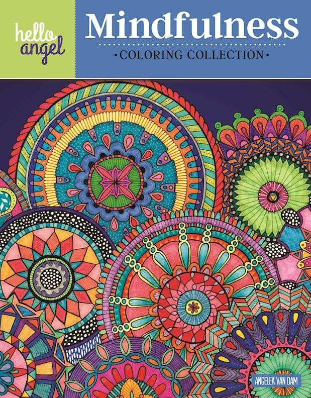 12 Wholesale Hello Angel Mindfulness Coloring Collection image