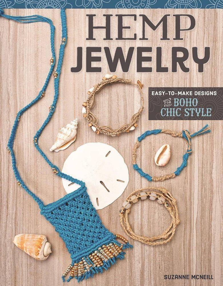 12 Wholesale Hemp Jewelry - EasY-TO-Make Designs For Boho Chic Style image