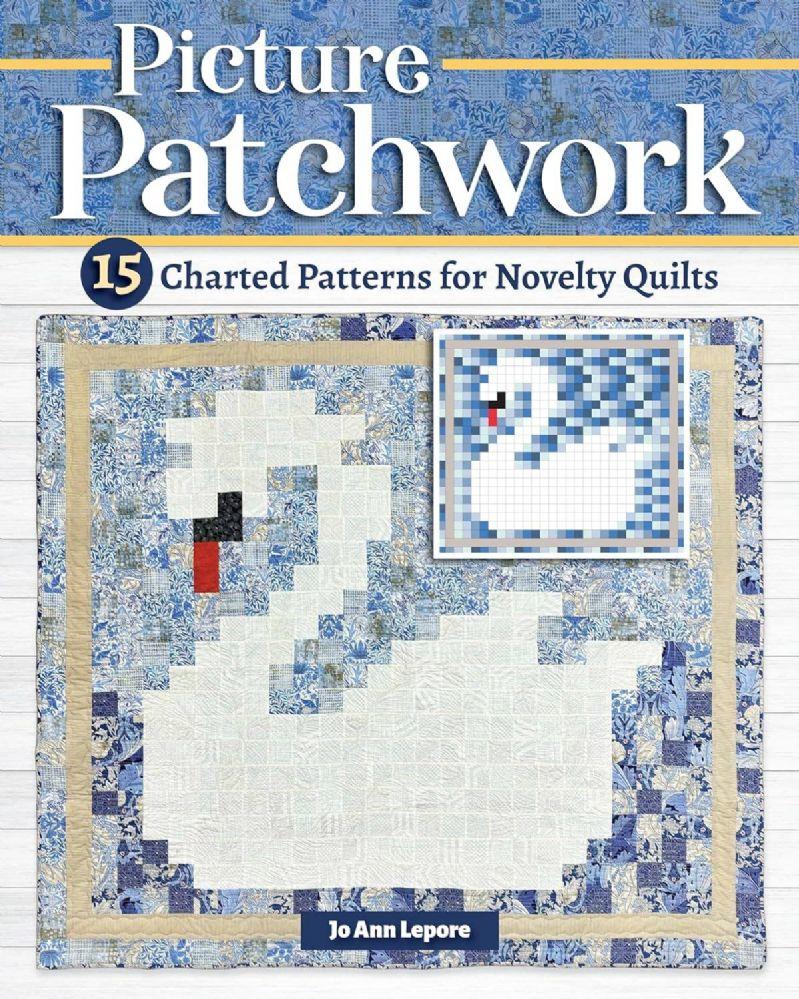 12 Wholesale Picture Patchwork - 15 Charted Patterns For Novelty Quilts image