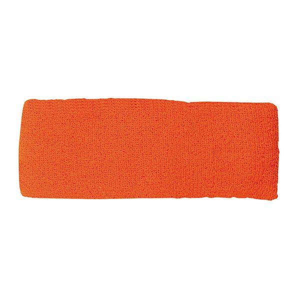 24 Wholesale Cotton Terry Cloth Headband ORANGE image