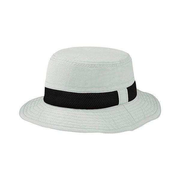 24 Wholesale Juniper Taslon UV Bucket Hat w/ Meshed Crown GREY-ML image