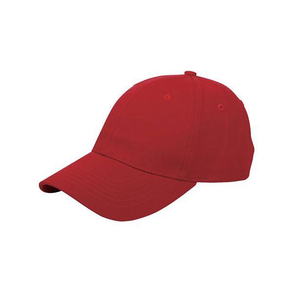 24 Wholesale Low Profile 100% Organic Cotton Cap RED image