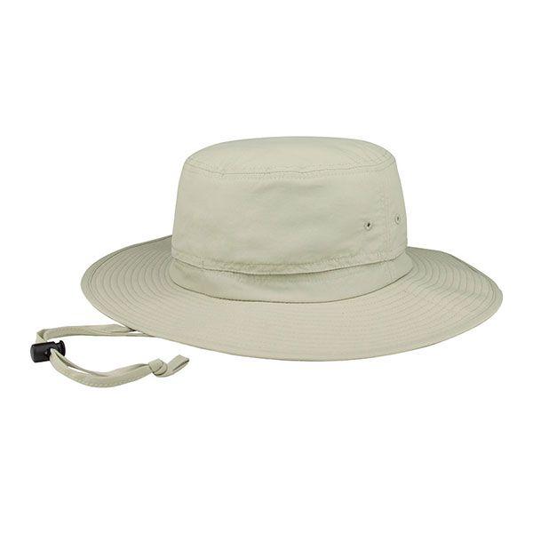 24 Wholesale Juniper Taslon UV Bucket with Flap KHAKI-L image
