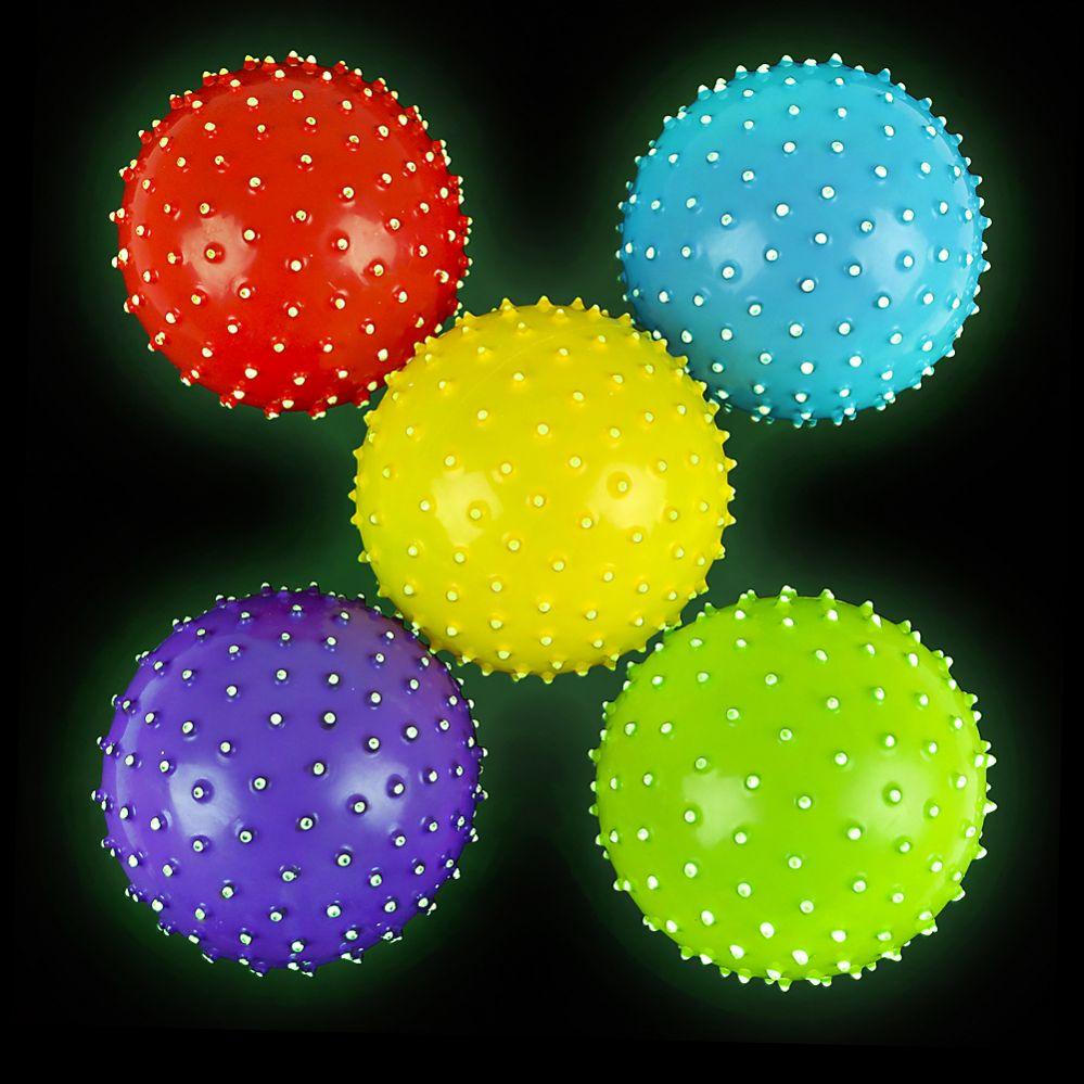 100 Wholesale Glow In Dark Knobby Ball 5in A image