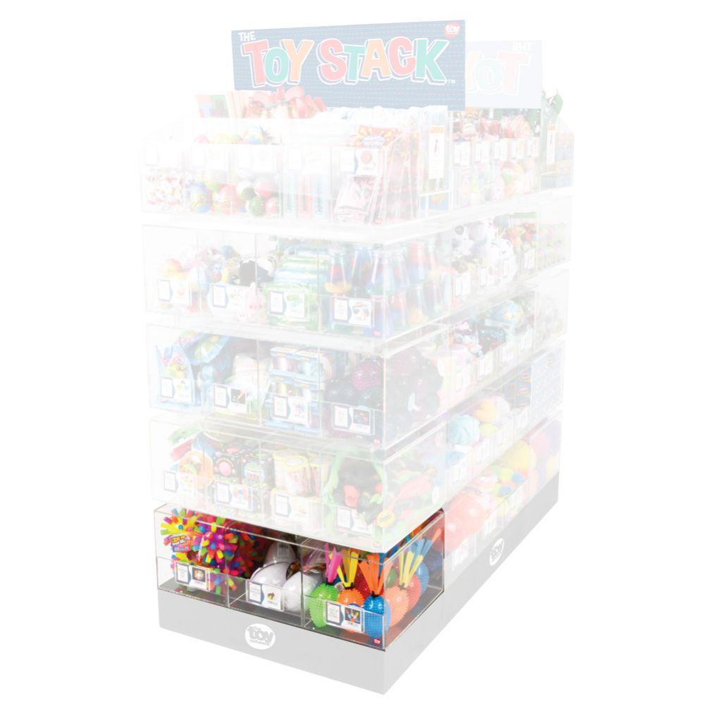 Wholesale The Toy Stack 3 Bin Acrylic Display image