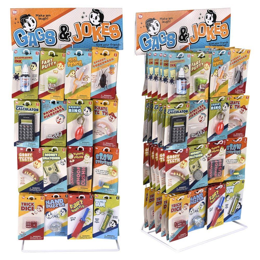 Wholesale Counter Top Display Rack With Gags And Jokes Bundle image