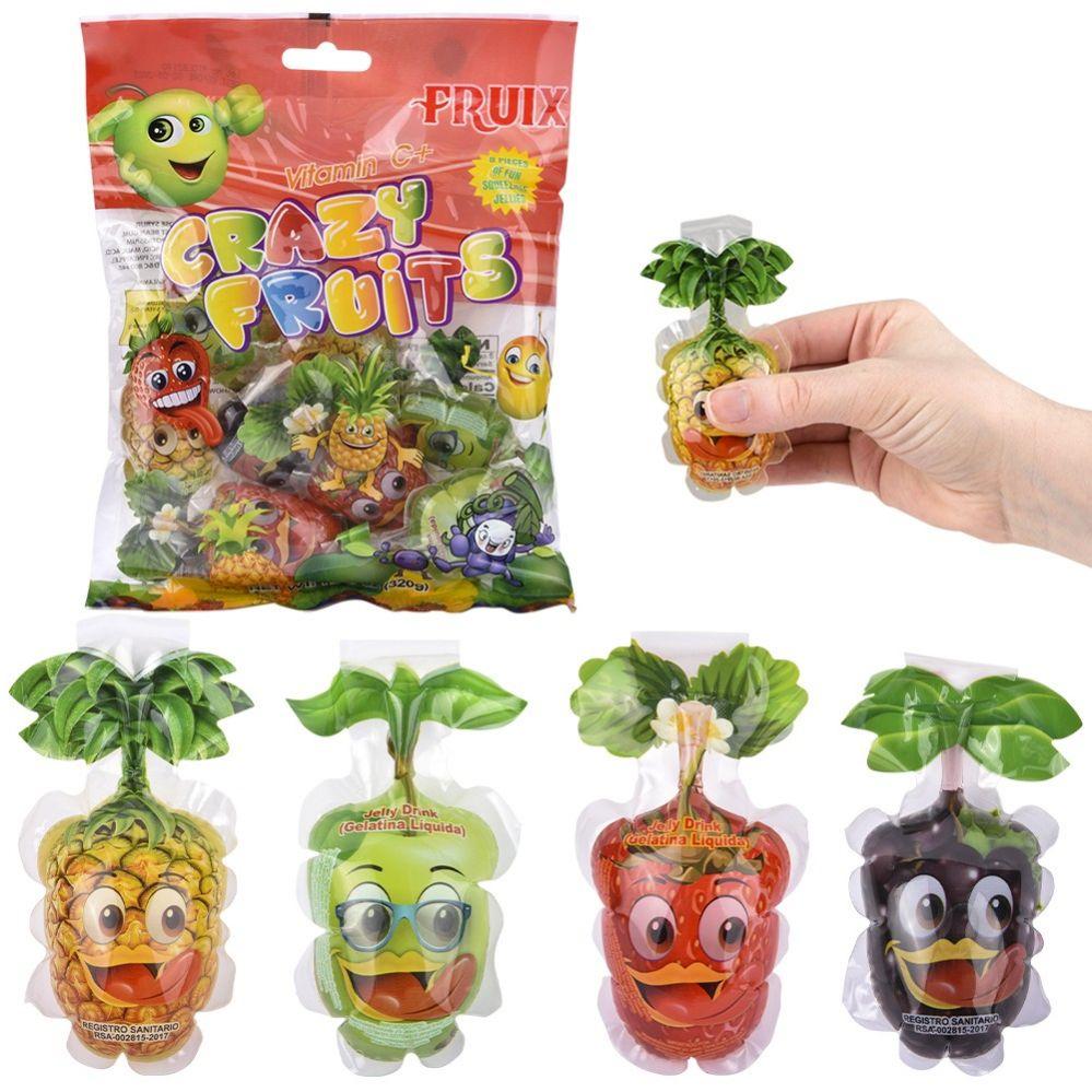 24 Wholesale Fruix Crazy Fruit Jelly Pouch 24pcs image