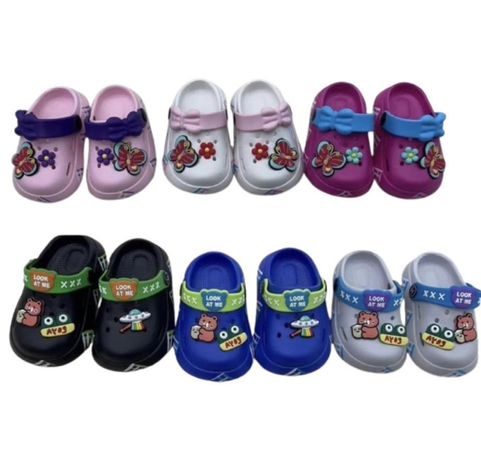 48 Wholesale Infant Garden Shoes. Boys And Girls. 6 Colors. Sizes 0-5