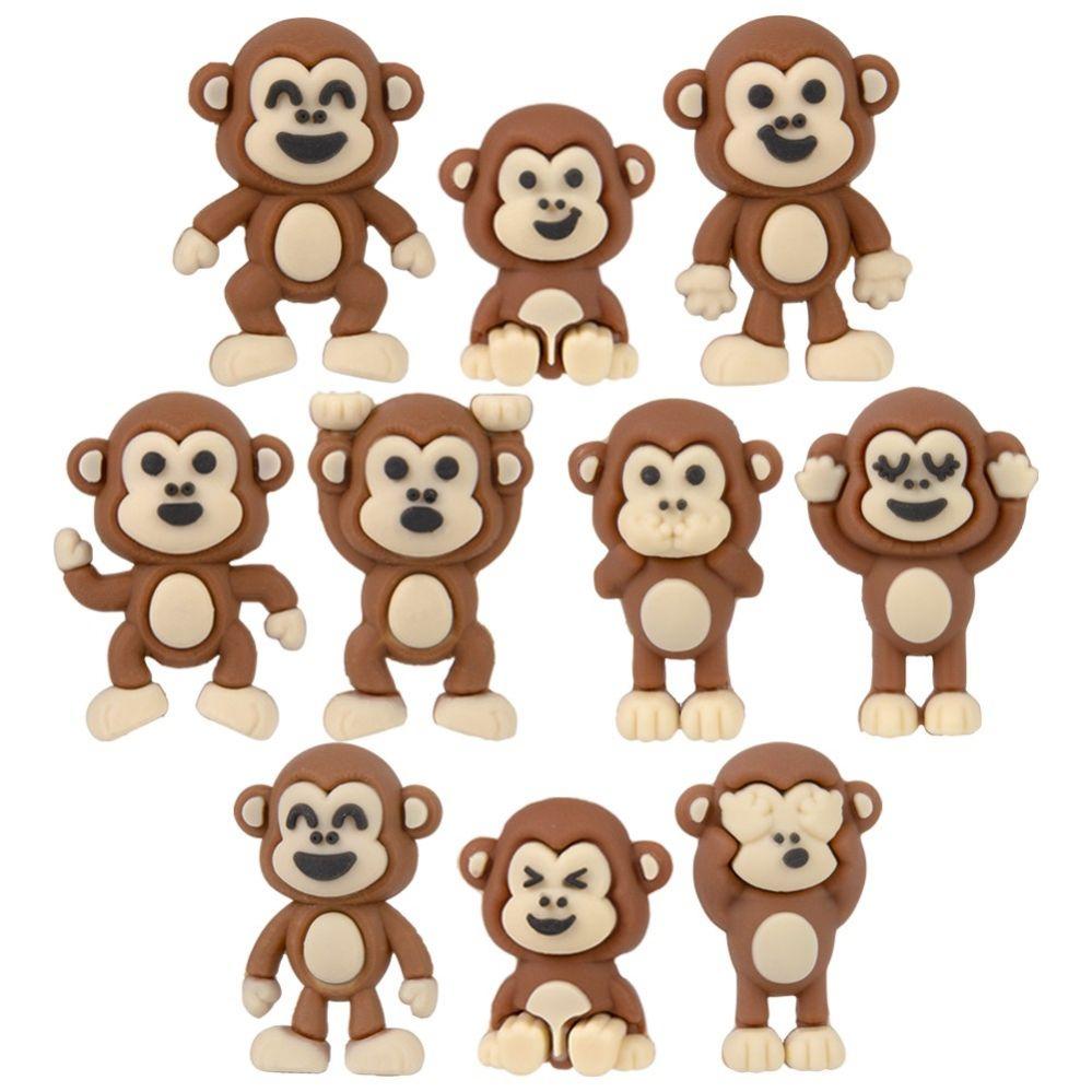 2000 Wholesale Mini Monkey Figurines 1 inch image