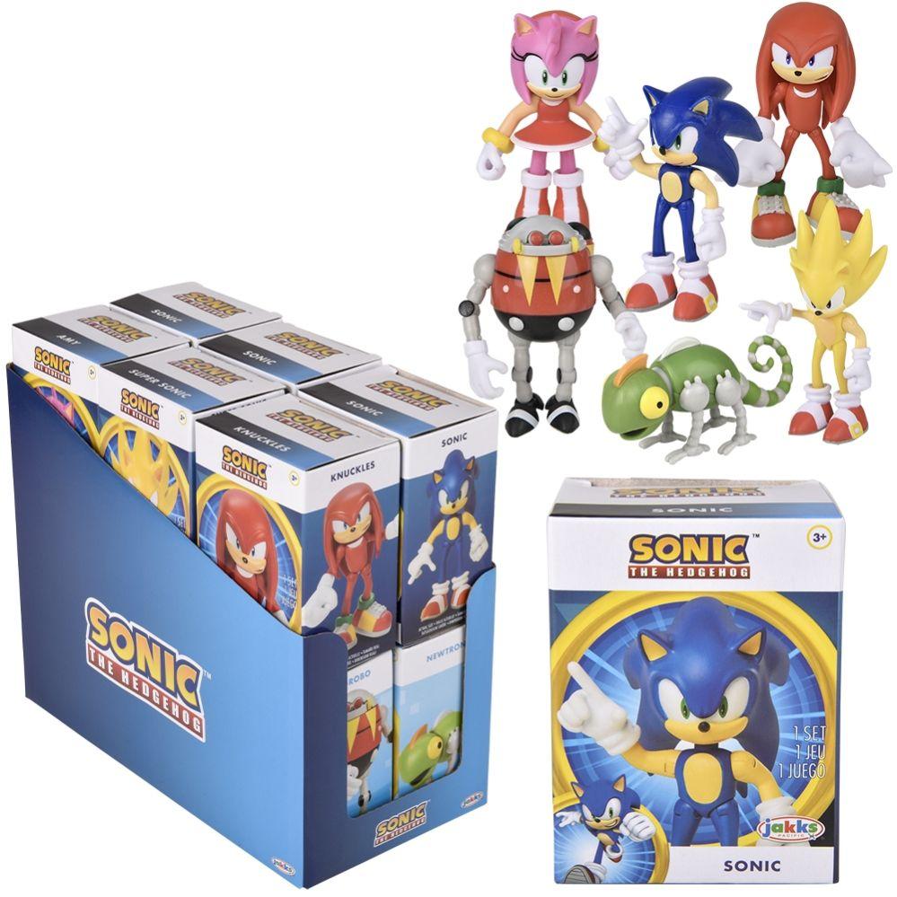 24 Wholesale Sonic The Hedgehog Figurines 2.5 inch 12ct image