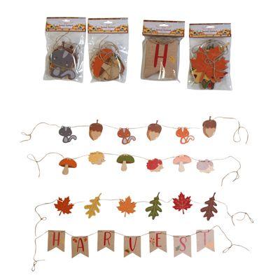 36 Wholesale Garland Harvest Mdf 6ft 4 Asst Pbh/ Mdf Comply Label image