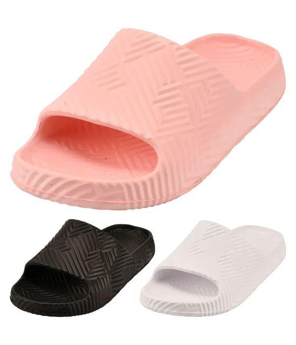 36 Wholesale Women's Eva Wavey Slippers image
