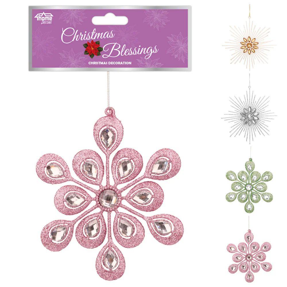 36 Wholesale Snowflake Assorted 2d Design image