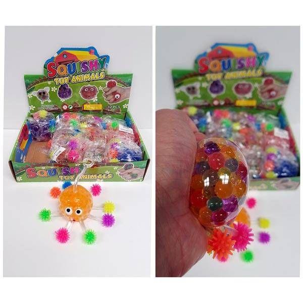 48 Wholesale Squishy Bead Octopus image