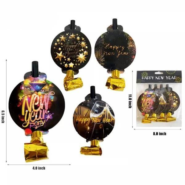 48 Wholesale 4pc New Year Airhorn image