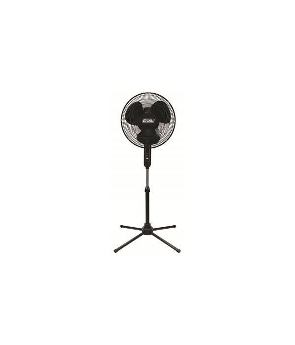 Wholesale 16" Black Oscillating Fan 1s With Folding Base image