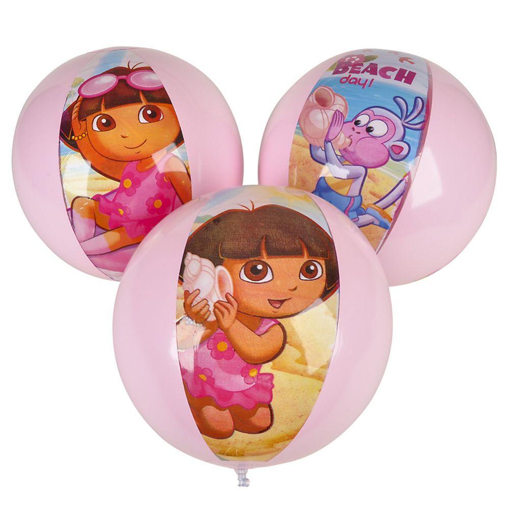 288 Wholesale 16inch Dora The Explorer Beachball - Dora Inflate Inside image