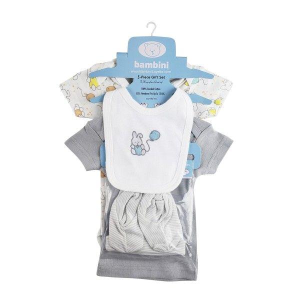 12 Wholesale 5-Piece Hanging Gift Set - Bunny image
