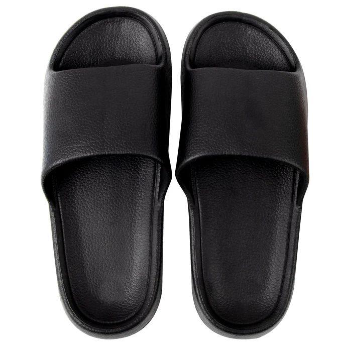 50 Wholesale Women's Eva Slides Sandals In Black image