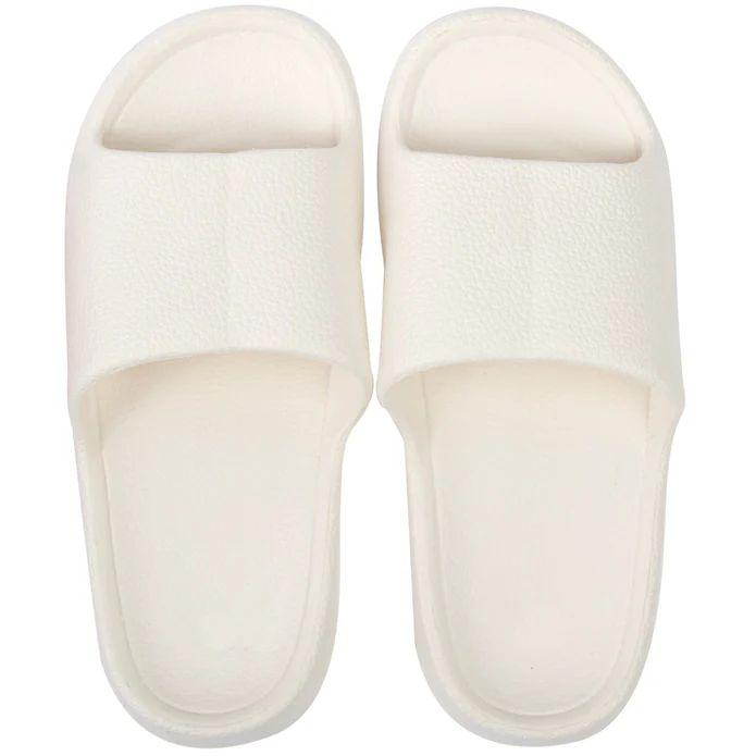 50 Wholesale Women's Eva Slides Sandals In White image