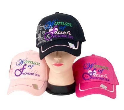12 Wholesale Wome Of Faith, Proverbs 31:30 Assorted Colors 12pc image