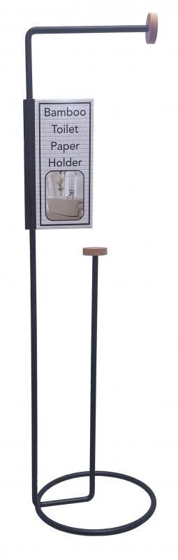 6 Wholesale Bamboo Toilet Paper Holder image