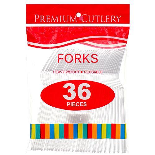 72 Wholesale 36pc Hd Fork Clear image