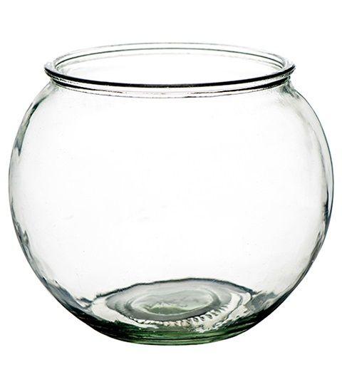 24 Wholesale Glass Fish Bowl Clear 5x5 in image