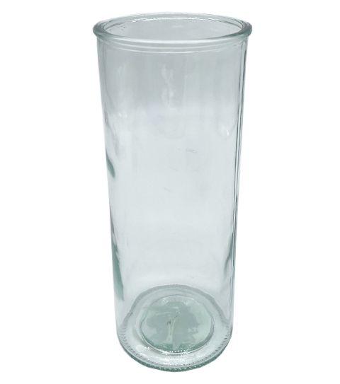 24 Wholesale Glass Vase Cylinder 4x9.75in image