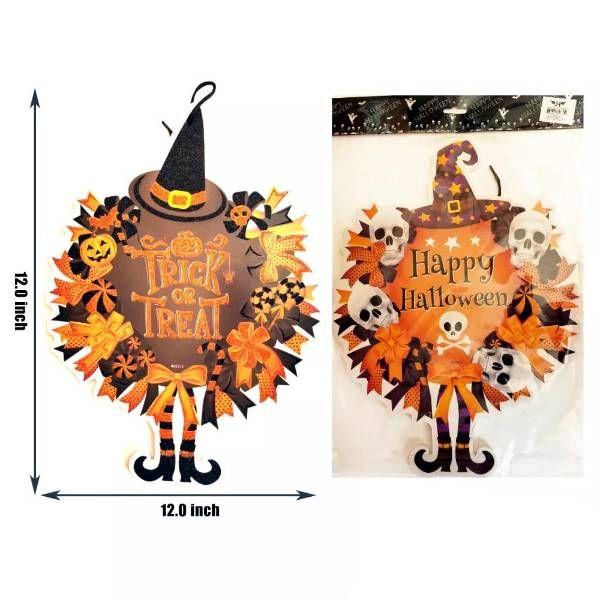 48 Wholesale 12 Inch Happy Halloween Decoration image