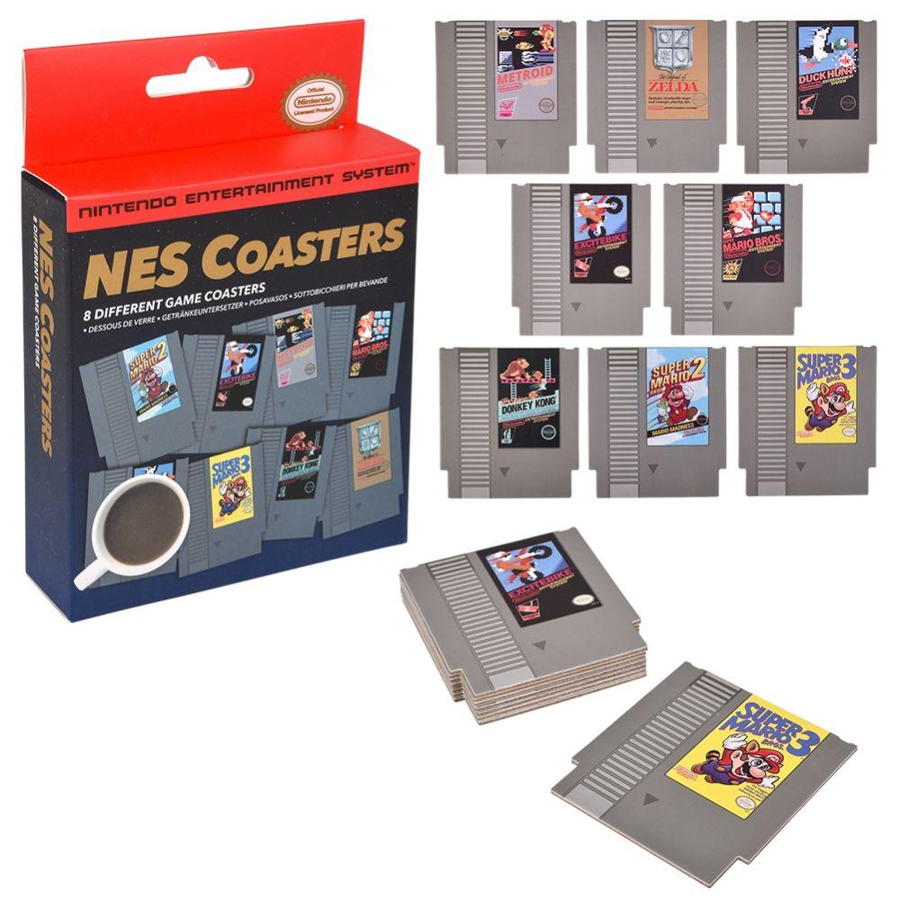 48 Wholesale Nes Cartridge Coasters image