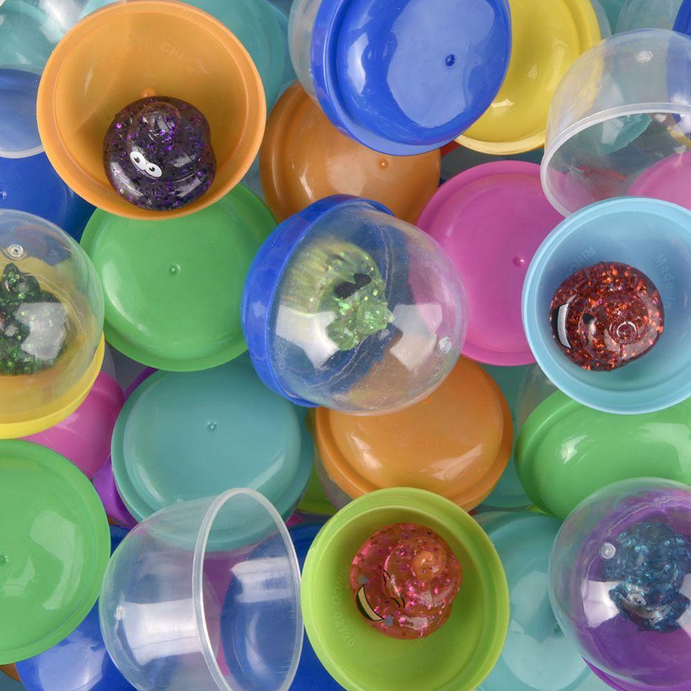 250 Wholesale 1.1-inch Glitter Poop In 2-inch Capsule image