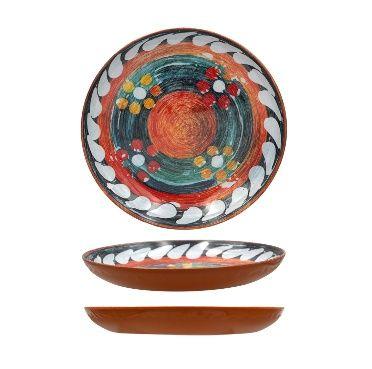 24 Wholesale He Melamine Coupe Plate 11in Clay Orang image