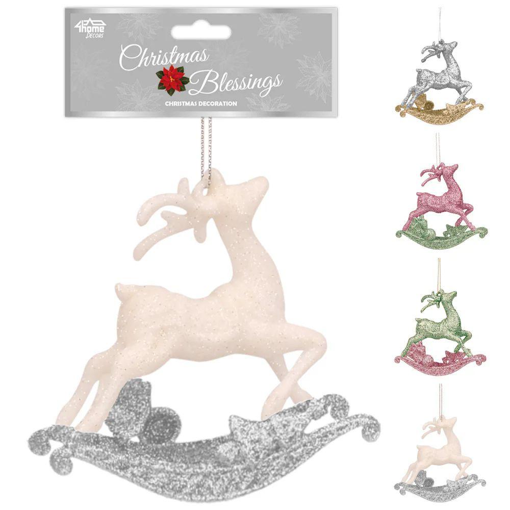 36 Wholesale Deer With Sleigh Assorted image