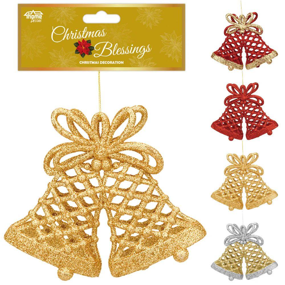 36 Wholesale Bell Assorted 4 Colors image