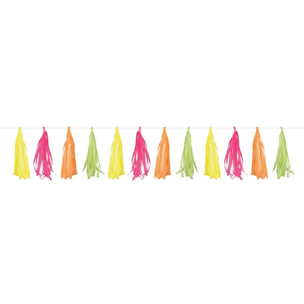 12 Wholesale Plastic Tassel Garland image