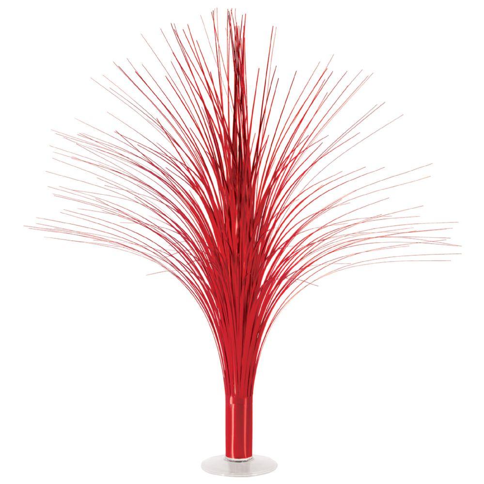6 Wholesale Metallic Spray Centerpiece - Red image