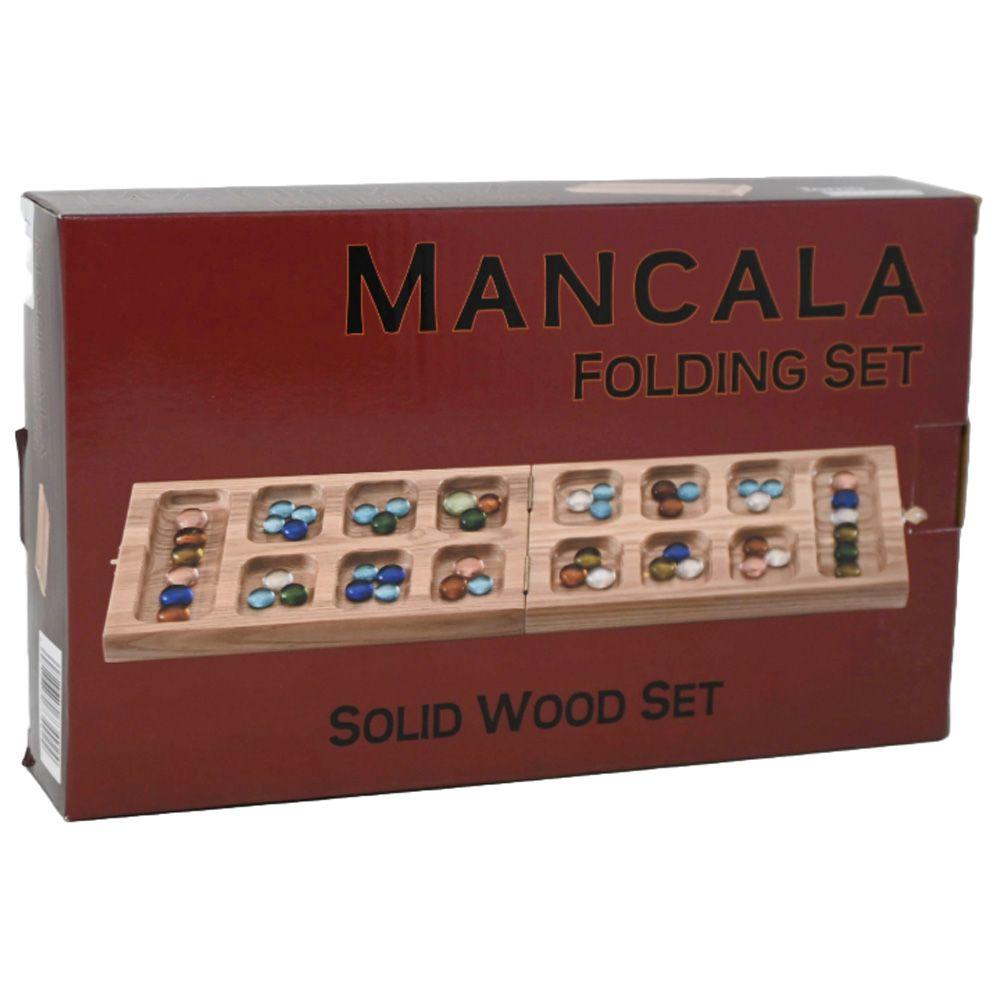 16 Wholesale Oak Folding Mancala Set image