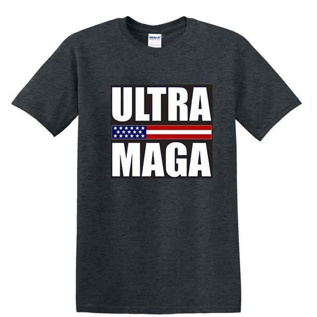 12 Wholesale "ultra Maga" Dark Heather T-Shirts image