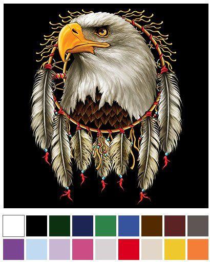 12 Wholesale Wholesale Transfer Eagle Dreamcatcher image