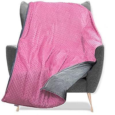 Wholesale 86-inch x 92-inch 30lb Pink King Size Weighted Blanket image