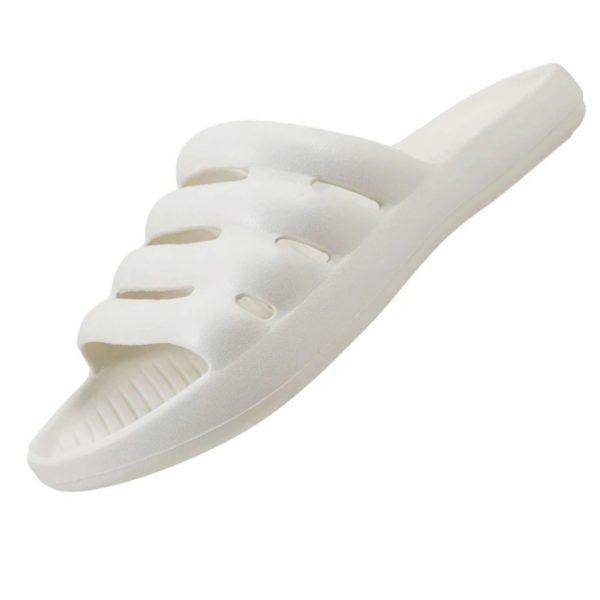 15 Wholesale Women's White Slides In Sizes 6-10- No ca image
