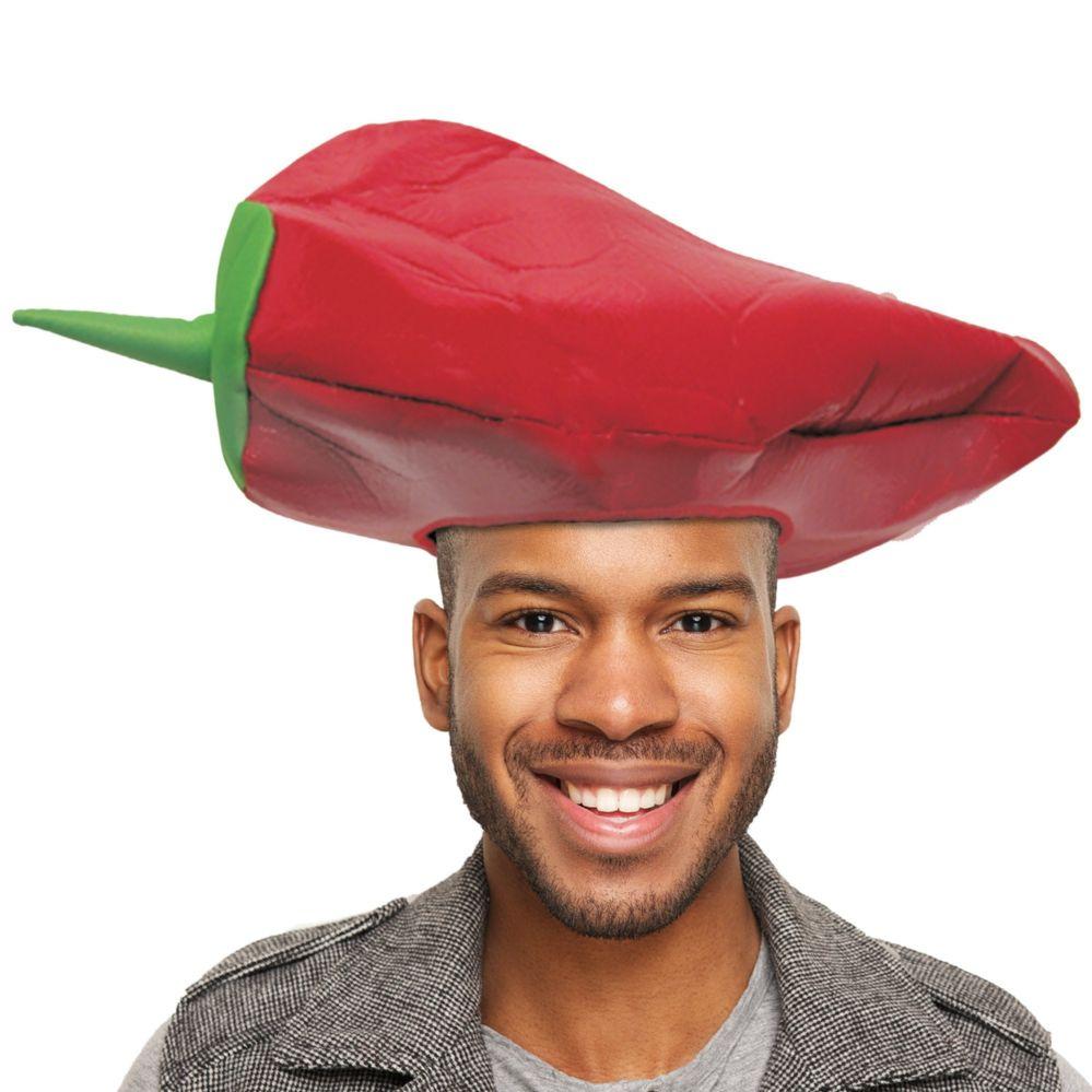 36 Wholesale Red Chili Pepper Hat image