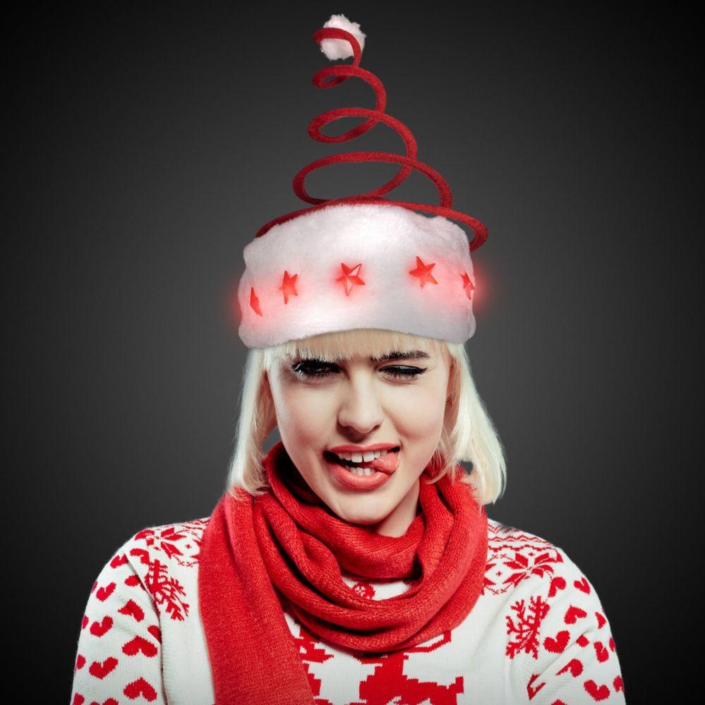 36 Wholesale Led Santa Spring Hat image