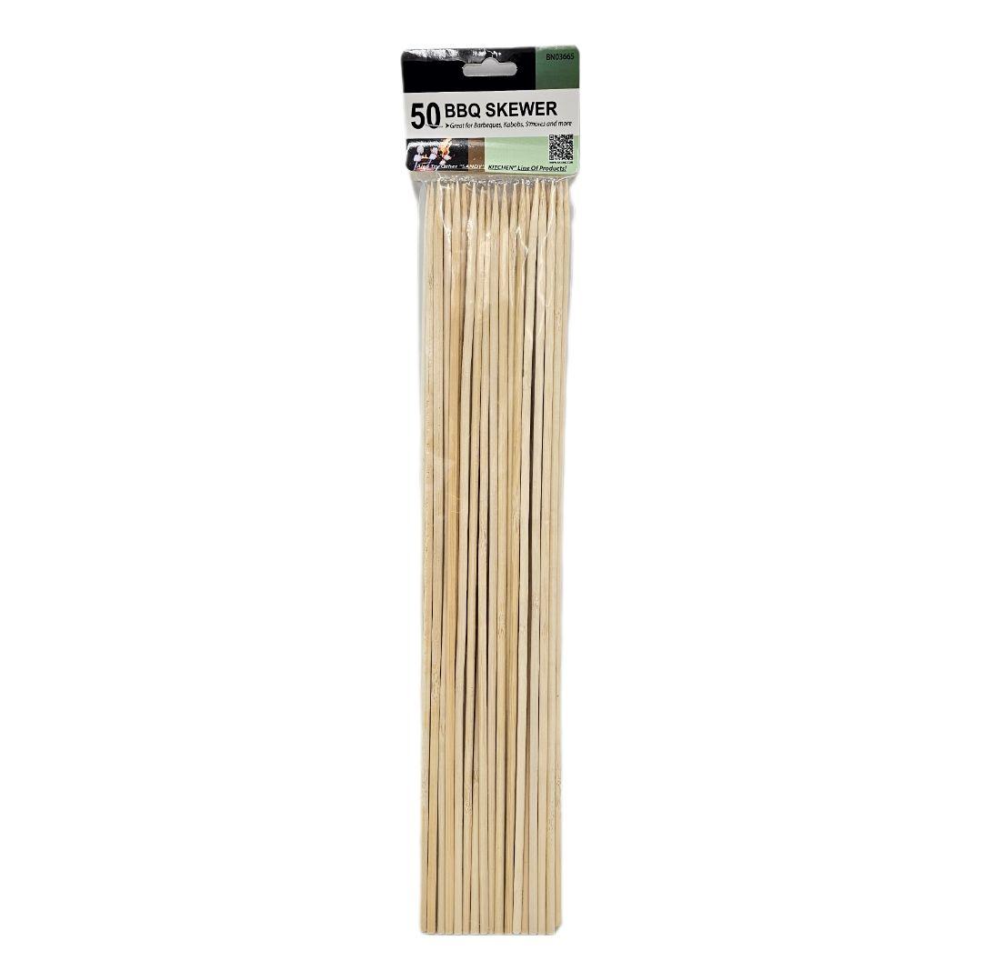 24 Wholesale 50ct Bamboo Skewers 16 in image